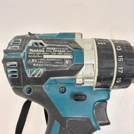 MAKITA マキタ 充電式震動ドライバドリル　18V HP484D ブルー