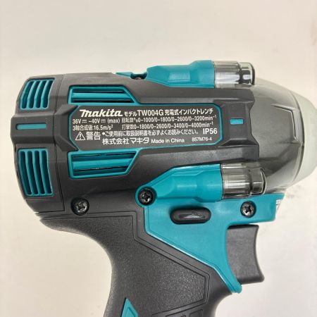 MAKITA マキタ 充電式インパクトレンチ40Ｖ TW004GRDX ブルー