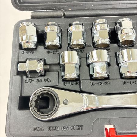 DENSAN ハンドツール　ソケットレンチセット ISW-0819