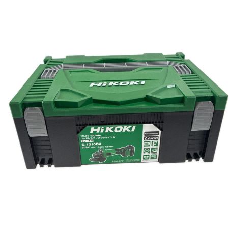 HiKOKI ハイコーキ 100ｍｍコードレスディスクグラインダ G1210DA(2LSK) グリーン