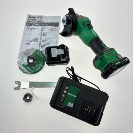 HiKOKI ハイコーキ 100ｍｍコードレスディスクグラインダ G1210DA(2LSK) グリーン