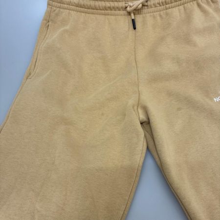 THE NORTH FACE ザノースフェイス パンツ ロゴ刺繍 イージースウェットジョガーパンツ SIZE S A7ZJB ベージュ