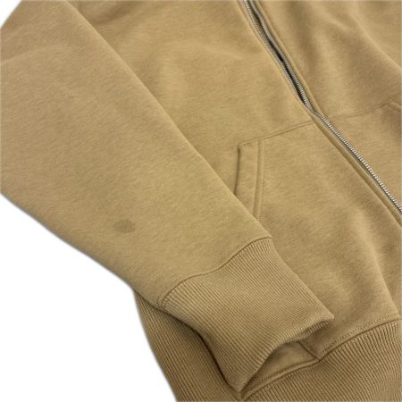THE NORTH FACE ザノースフェイス パーカー スウエアロゴフーディ スクエアロゴフルジップ スウェット SIZE M NT62349 ベージュ
