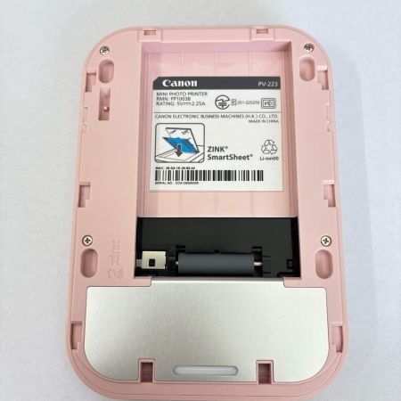 CANON キャノン ミニフォトプリンター　　iNSPiC PV-223-PK ピンク