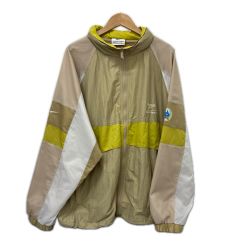 REEBOK リーボック ジャケット ナイロンジャケット SIZE XL ドラゴンクエスト 40周年 RB00160 ベージュ系 x イエロー x ホワイト Bランク