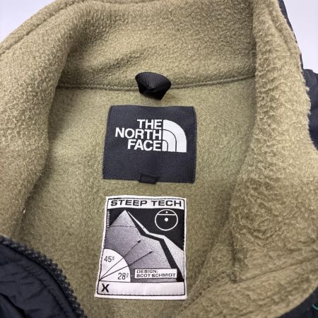 THE NORTH FACE ザノースフェイス ジャケット スティープテック ジップ フリース SIZE L NA62001 グリーン x オリーブ x ブラック