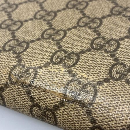 GUCCI グッチ 長財布 GUCCI GG GGスプリーム クーリエ PVCコーティングキャンバス ラウンドファスナー 473909 ベージュ