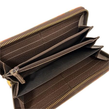 GUCCI グッチ 長財布 GUCCI GG GGスプリーム クーリエ PVCコーティングキャンバス ラウンドファスナー 473909 ベージュ