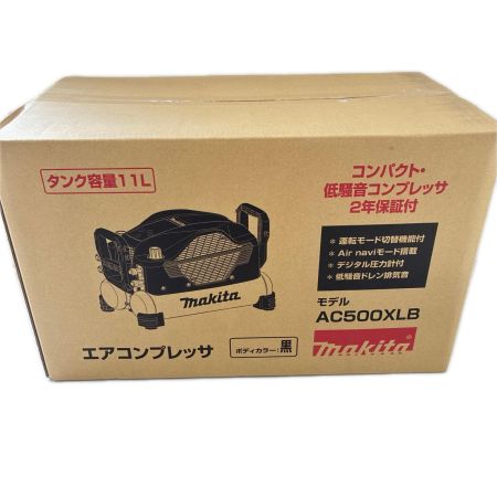 MAKITA マキタ エアコンプレッサ11L AC500XLB ブラック