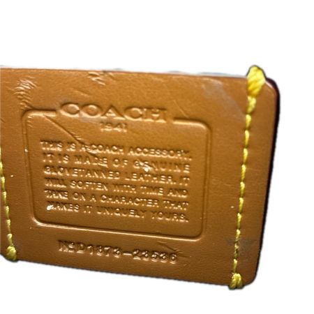 COACH コーチ バッグ グラブタンレザー ティーローズ 花柄 フラワー フローラル アップリケ リストレット クラッチ ポーチ  23536 ブルー