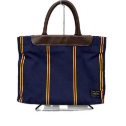 PORTER ポーター バッグ トートバッグ HEADPORTER ヘッドポーター Sunbrella サンブレラ ストライプ  ネイビー Cランク