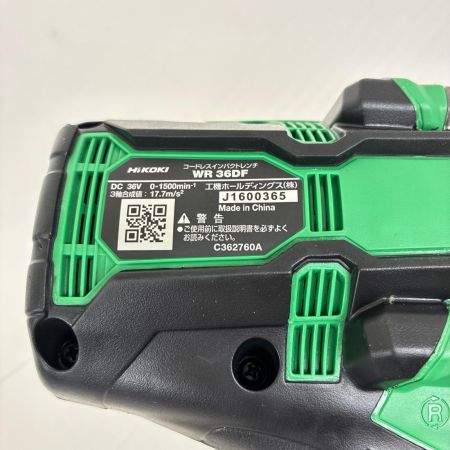 HiKOKI ハイコーキ コードレスインパクトレンチ　36v WR36DF