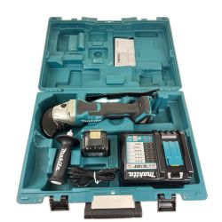 MAKITA マキタ 125ｍｍ充電式ディスクグラインダ18Ｖ GA508DRGX ブルー Bランク