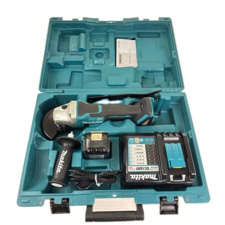 MAKITA マキタ 125ｍｍ充電式ディスクグラインダ18Ｖ GA508DRGX ブルー
