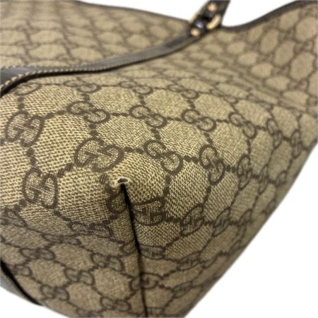 GUCCI グッチ トートバッグ GGスプリーム PVC  197953 ブラウン