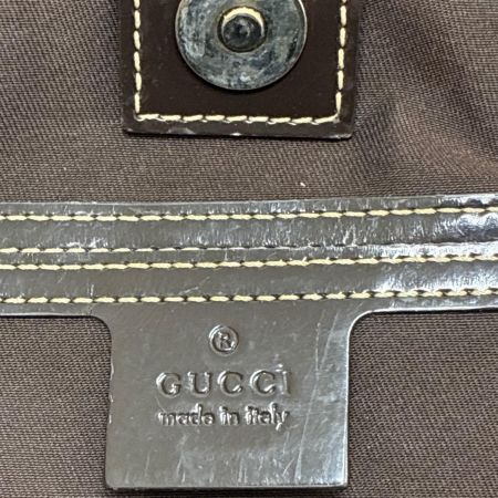 GUCCI グッチ トートバッグ GGスプリーム PVC  197953 ブラウン