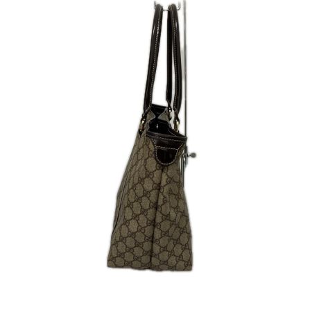 GUCCI グッチ トートバッグ GGスプリーム PVC  197953 ブラウン