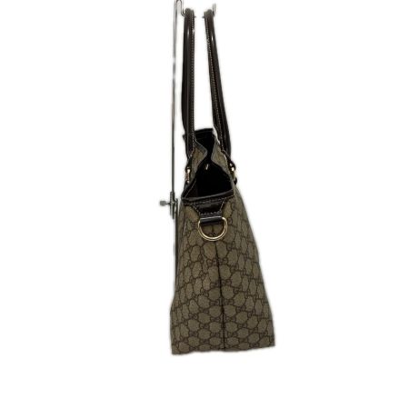 GUCCI グッチ トートバッグ GGスプリーム PVC  197953 ブラウン