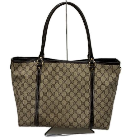 GUCCI グッチ トートバッグ GGスプリーム PVC  197953 ブラウン