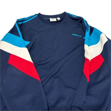 adidas Originals アディダスオリジナルス スウェット トレーナー XOサイズ 古着 DJ3454 ネイビー
