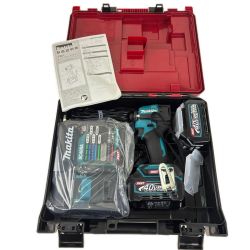 MAKITA マキタ 充電式インパクトドライバ　40ｖ TD005GRDX ブルー Sランク