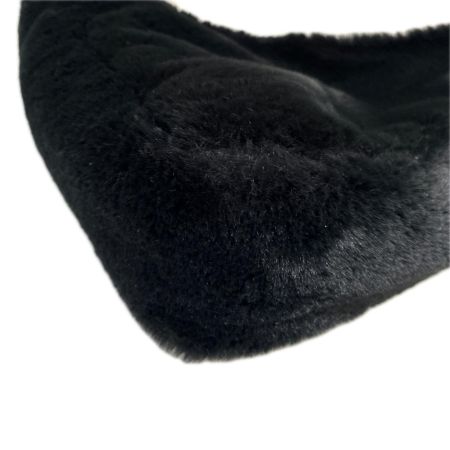 NIKE ナイキ トートバッグ ウィメンズ HO23 FX ファー ショルダーバッグ 2WAY Sportswear Faux Fur Tote FB3050 ブラック