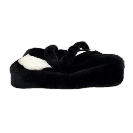 NIKE ナイキ トートバッグ ウィメンズ HO23 FX ファー ショルダーバッグ 2WAY Sportswear Faux Fur Tote FB3050 ブラック