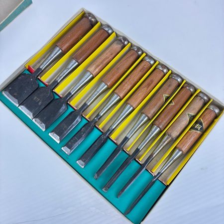 後弦丸 大工道具 ノミ 　10本セット