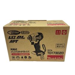 MAKITA マキタ 充電式インパクトドライバ18Ｖ TD173DZO オリーブ Sランク