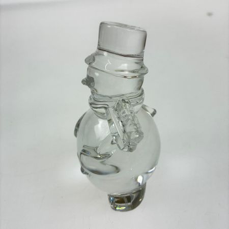 Baccarat バカラ インテリア小物　スノーマン 　サンタクロース　2個セット