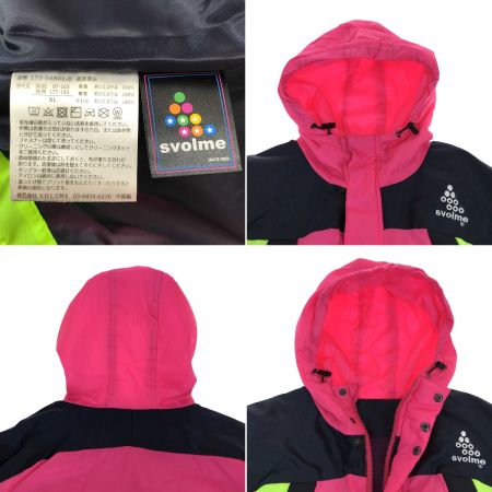  SVOLME スボルメ 中綿マウンテンパーカー 173-56801 ピンク XLサイズ