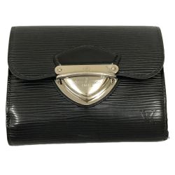 ## LOUIS VUITTON ルイヴィトン エピ ポルトフォイユ ジョイ ノワール ３つ折り財布 M66582 Cランク