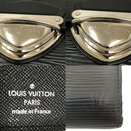  LOUIS VUITTON ルイヴィトン エピ ポルトフォイユ ジョイ ノワール ３つ折り財布 M66582