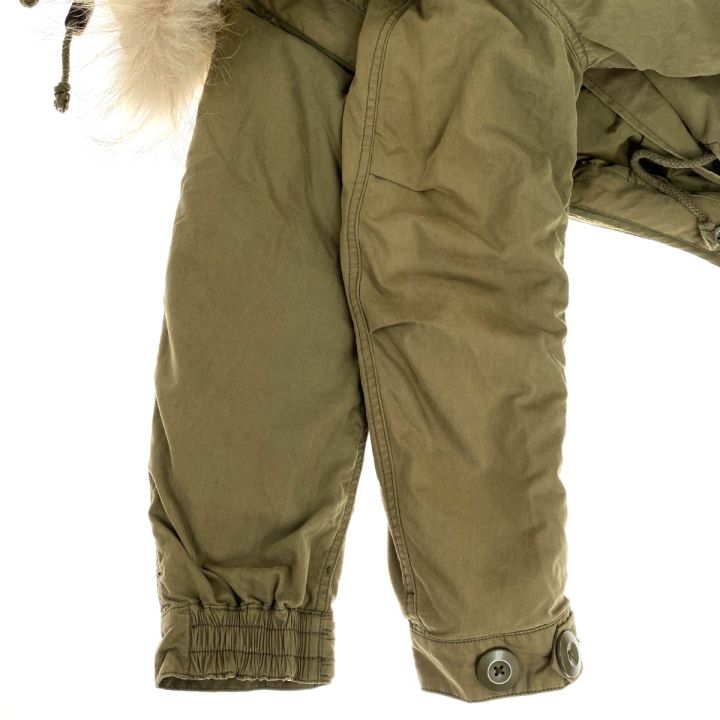 AVIREX USA 70s モッズコート カーキ L キルティングライナー AVIREX アビレックス M-65 キルティング ライナー ジャケット