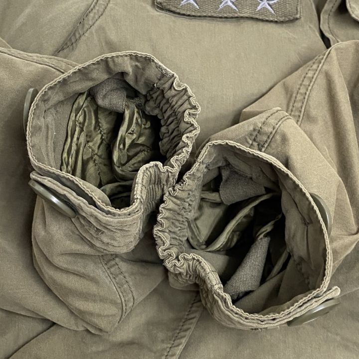 AVIREX アビレックス モッズコート ファーフード キルティングライナー