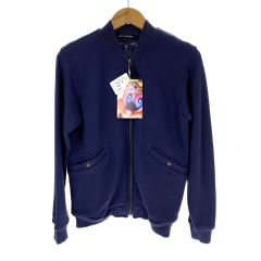  JOEY HYSTERIC ジョーイヒステリック キッズ ジャケット スウェット サイズL(140cm) ネイビー Aランク