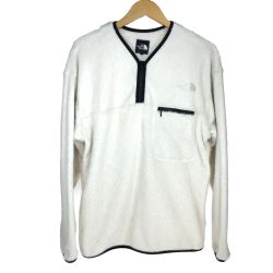 ## THE NORTH FACE ザノースフェイス バーサロフトハーフジップ NA72061 ビンテージホワイト Mサイズ Bランク