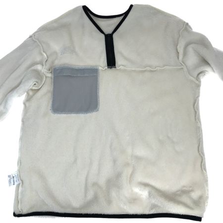  THE NORTH FACE ザノースフェイス バーサロフトハーフジップ NA72061 ビンテージホワイト Mサイズ