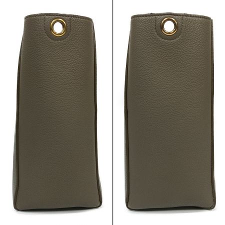  CELINE セリーヌ サングル バケット スモール ショルダーバッグ 18930 トープ 傷、汚れ有