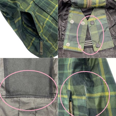  RYZ ライズ スノーボードウェア ジャケット グリーン Mサイズ