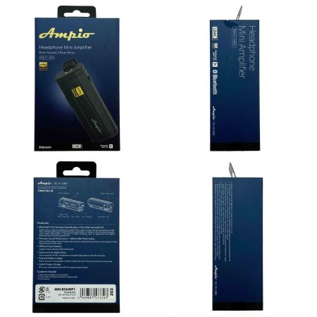  sanwa Ampio M1 VS-1880 Bluetoothポータブルアンプ VS-1880