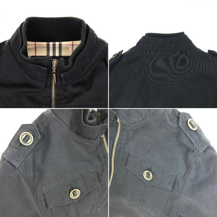 BURBERRY バーバリー ジャケット キッズ 110cm 110A-110-56 ブラック｜中古｜なんでもリサイクルビッグバン