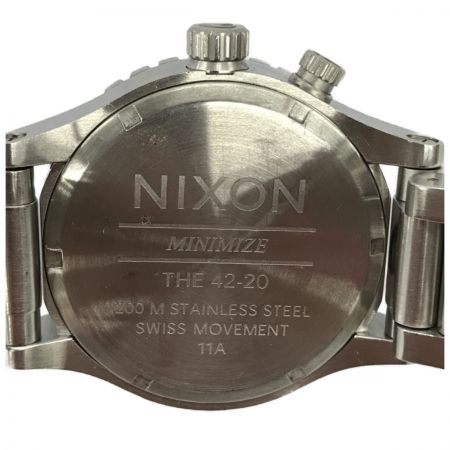  NIXON ニクソン 腕時計 クォーツ 本体のみ  THE42-20