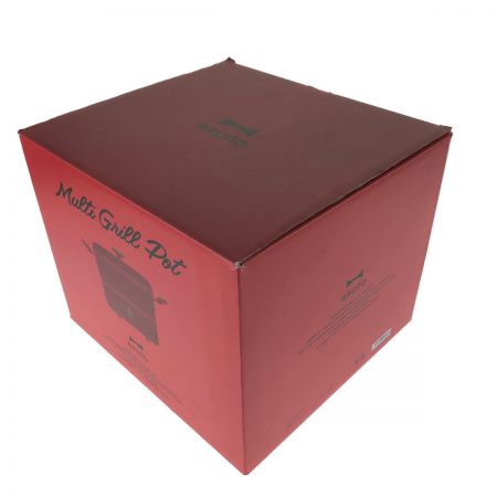  BRUNO ブルーノ マルチグリルポット BOE065 レッド