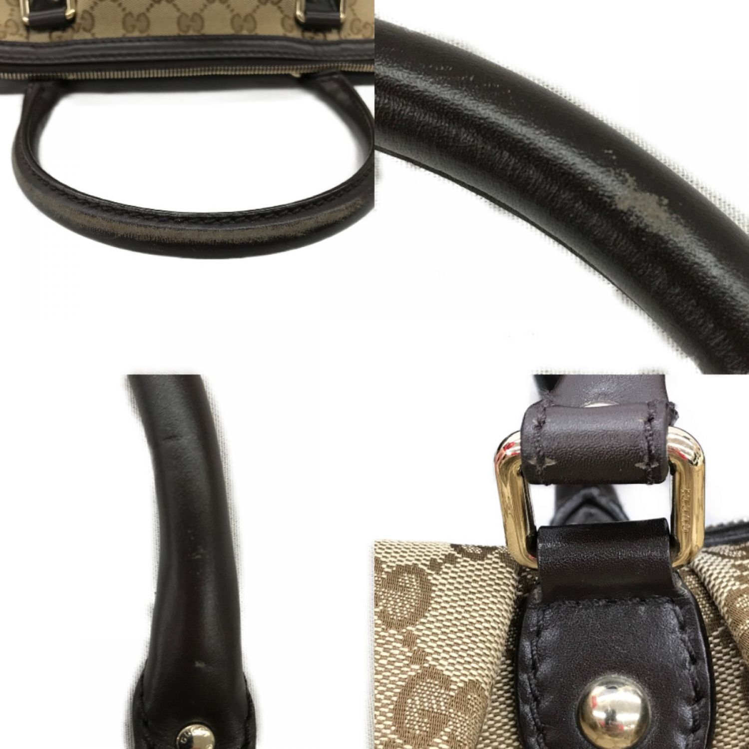 中古】 GUCCI グッチ ハンドバッグ GGキャンバス スーキー ストラップ