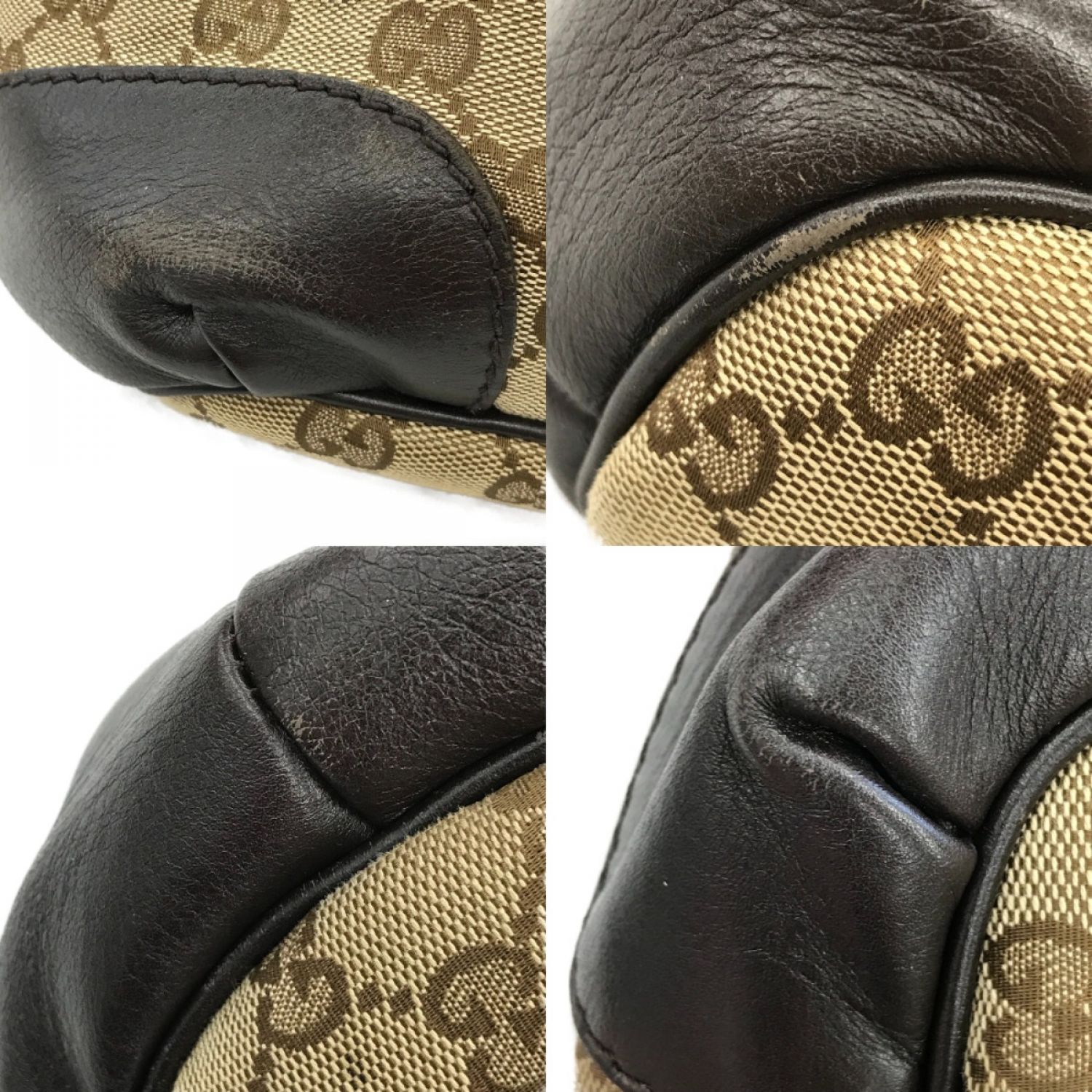 中古】 GUCCI グッチ ハンドバッグ GGキャンバス スーキー ストラップ