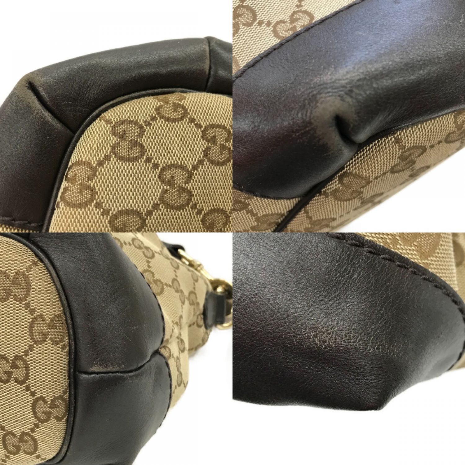 中古】 GUCCI グッチ ハンドバッグ GGキャンバス スーキー ストラップ