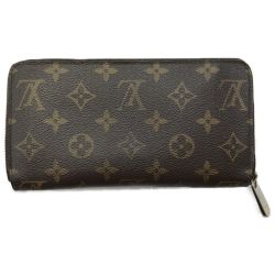 ## LOUIS VUITTON ルイヴィトン モノグラム ジッピー ウォレット ラウンドファスナー 長財布 M42616 汚れ・角スレあり Bランク
