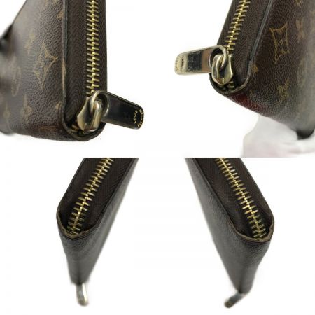  LOUIS VUITTON ルイヴィトン モノグラム ジッピー ウォレット ラウンドファスナー 長財布 M42616 汚れ・角スレあり