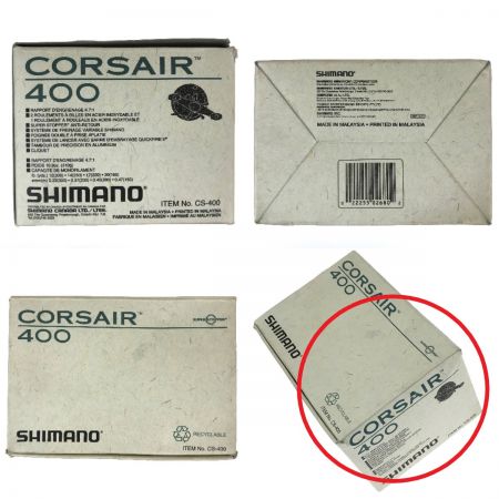  SHIMANO シマノ SHIMANO CORSAIR CS400 海外モデル